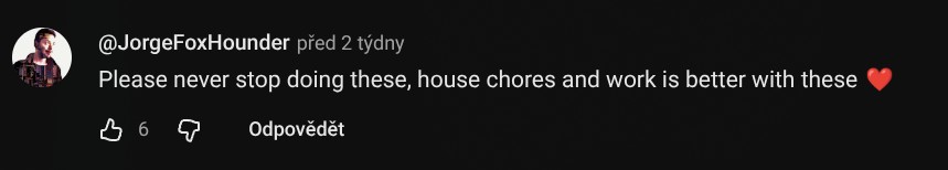 YouTube comment screenshot